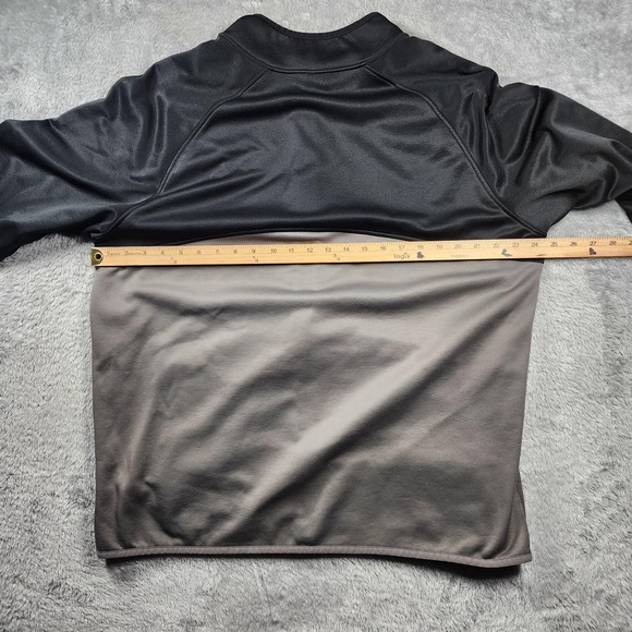 Oakley Jawbreaker Road Jacket Mens XL Gray Black Colorblock Full Zip Track - Picture 10 of 13